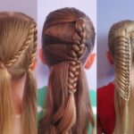 Самые популярные школьные прически для девочек на длинные волосы